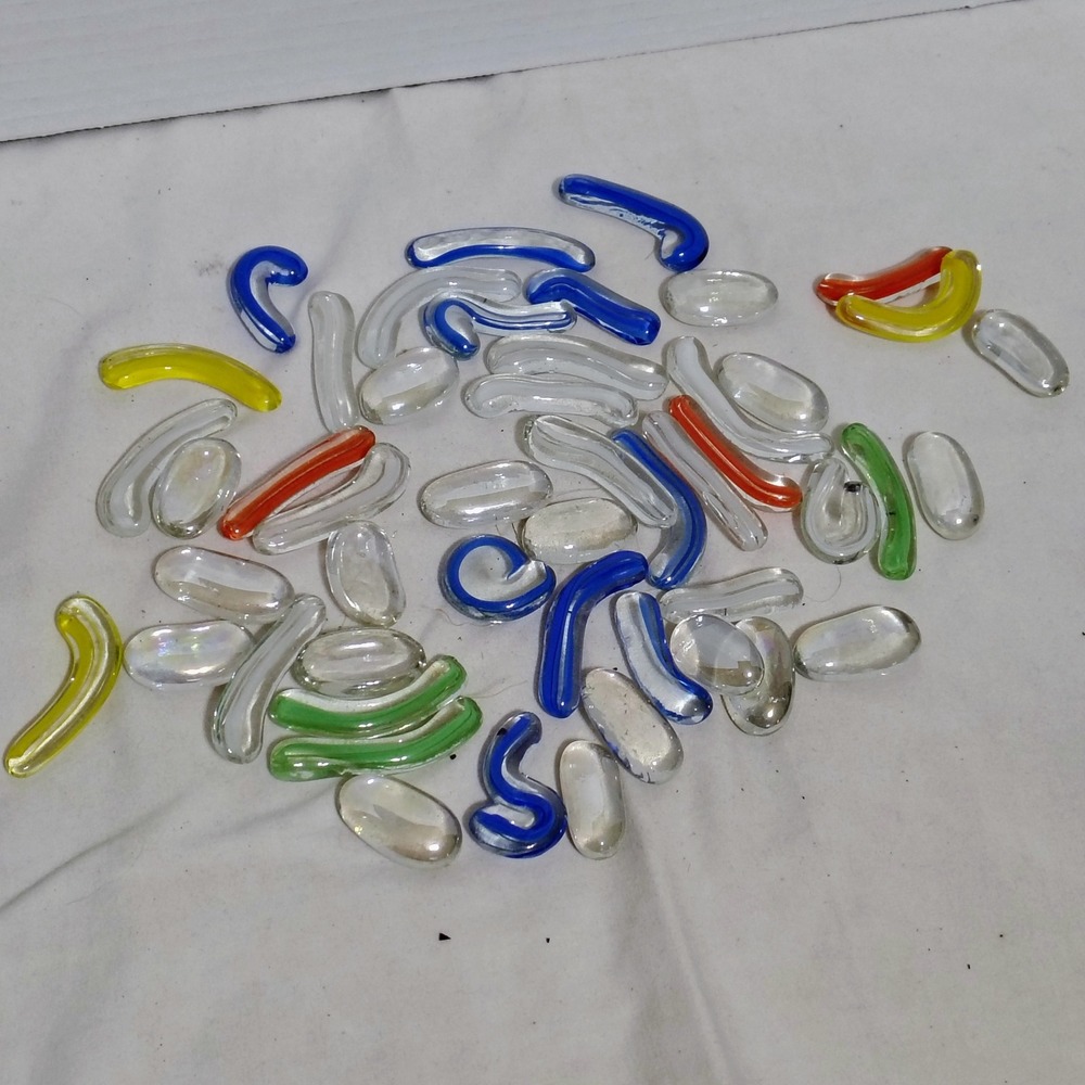 Assorted‎ LotColorful Glass Gems Crafts Decorations Vase Filler Aquarium Accents